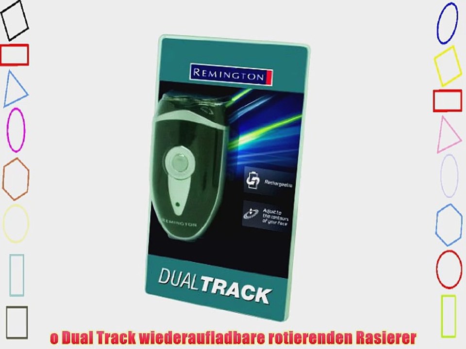 Remington Dual Track Rechargeable Rotary Shaver