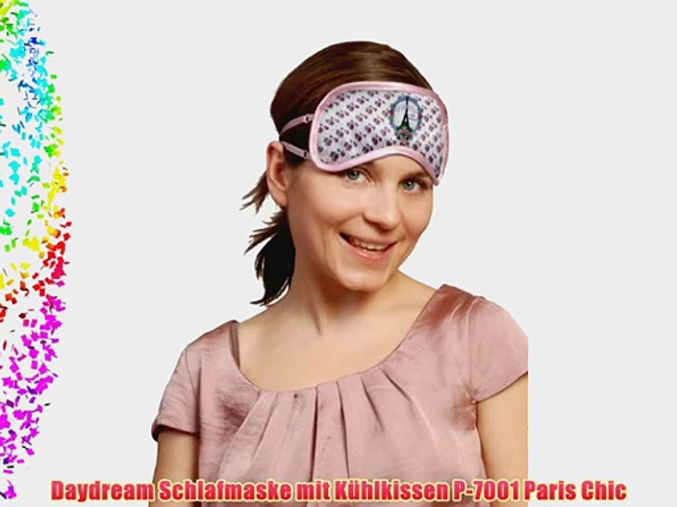 Daydream P-7001 Paris Chic Schlafmaske mit K?hlkissen