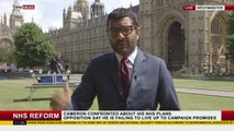 Des magiciens s'incrustent dans un reportage de Sky News - Videobomb du journal TV