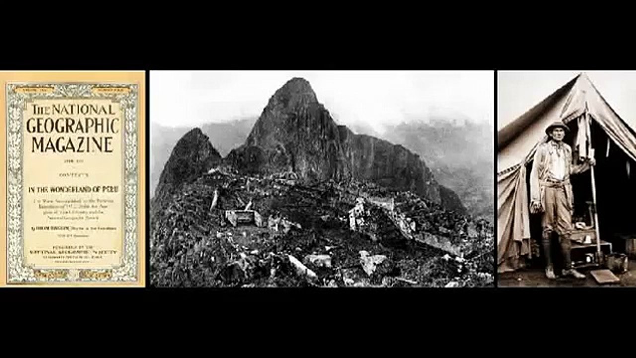 MACHU PICCHU Old Pictures ♪♫ Andean Chant  ♪♫