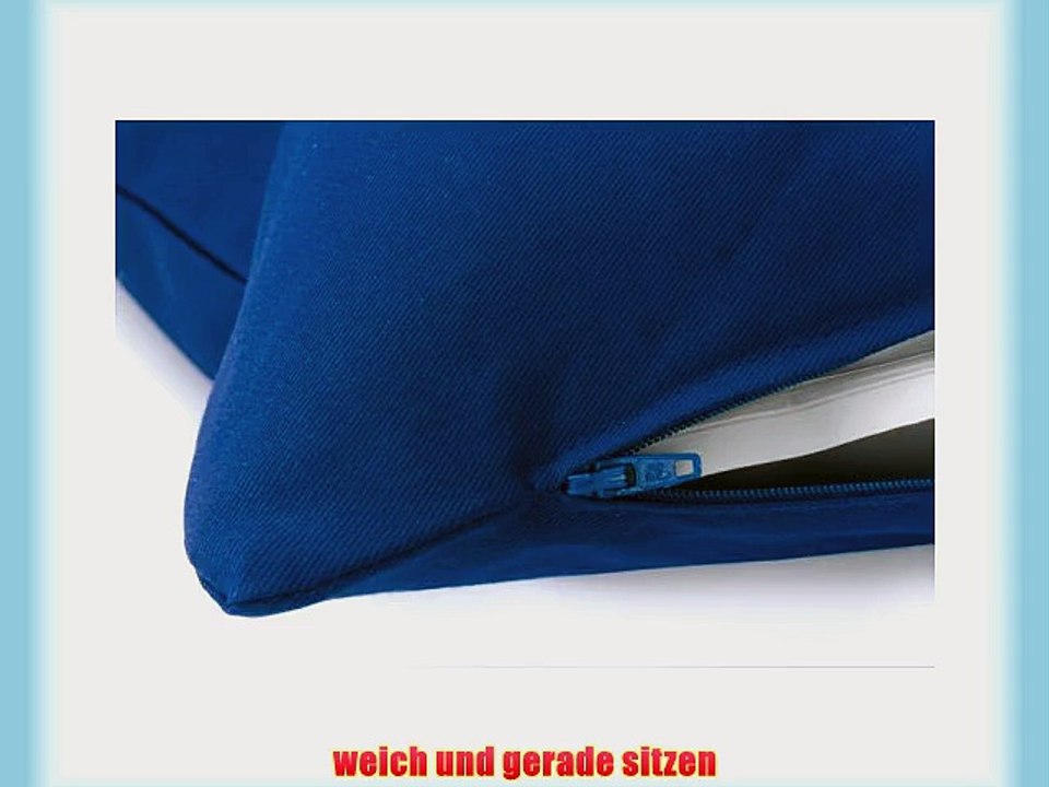 Dr. Winkler 240 Keil-Sitzkissen aufblasbar mit Stoffbezug