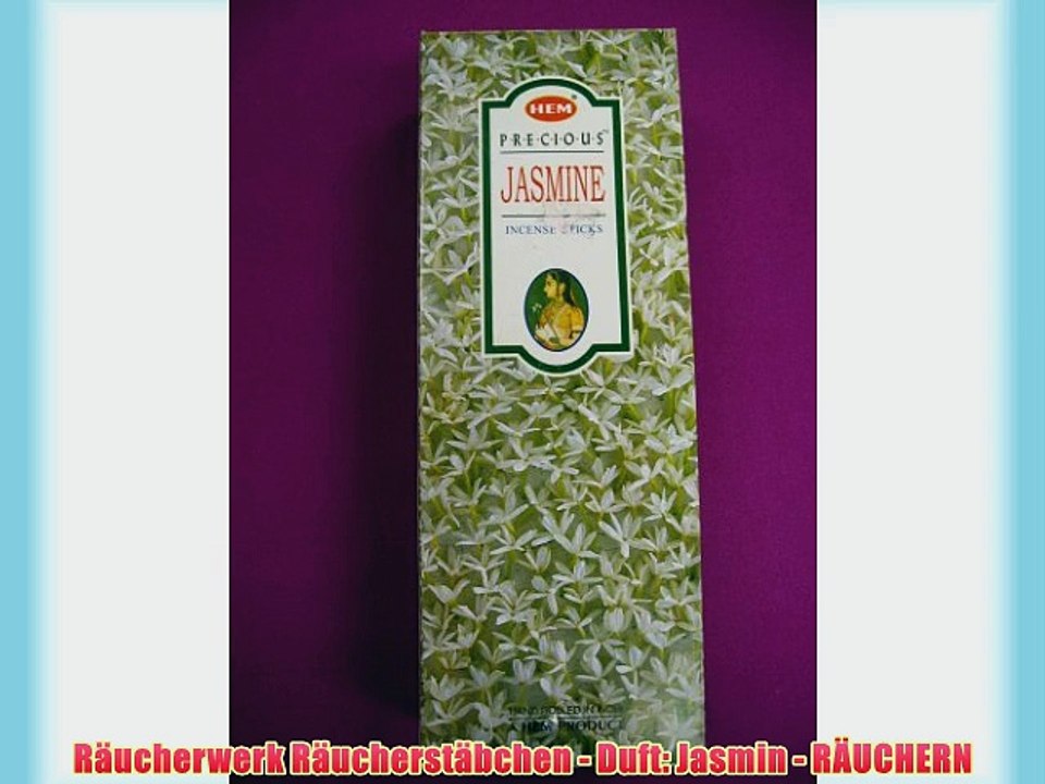 R?ucherwerk R?ucherst?bchen - Duft: Jasmin - R?UCHERN