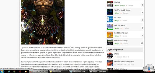 Shaiya oyunu kurulum inceleme