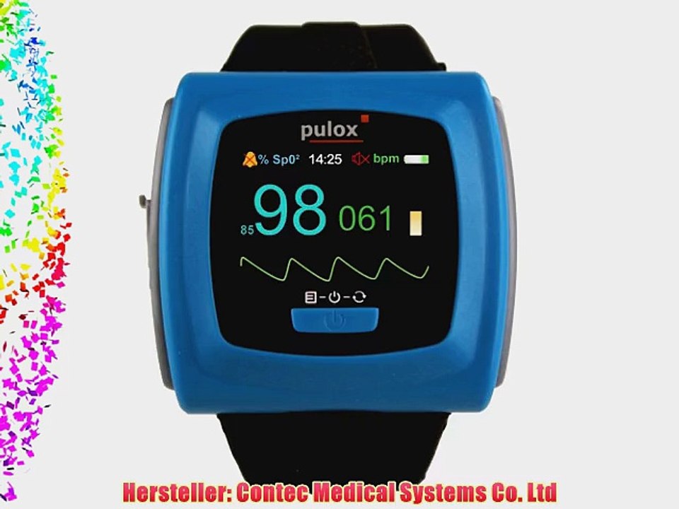 Pulsoximeter PULOX PO-400 mit Armband