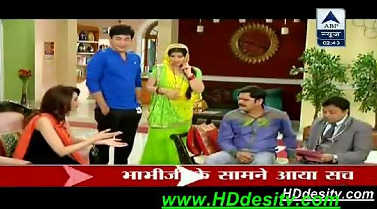 Bhabhiji Ghar Pe Hain-24th July 2015-Bhabhiji Ke Samne Aaya Sach