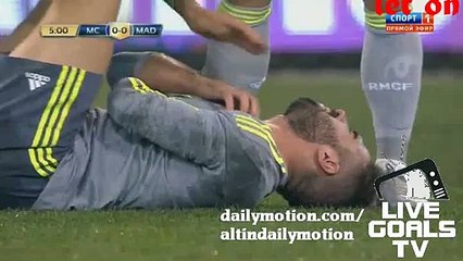 Carvajal Gets Injured Manchester City 0-0 Real Madrid