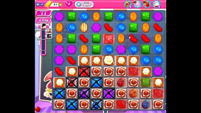 Candy Crush Saga level 1091
