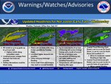 Monday Evening Weather Briefing on Nor'easter for Late Monday Night Dec 8 to Wednesday Dec 10.