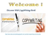 Discover web CopyWriting perth