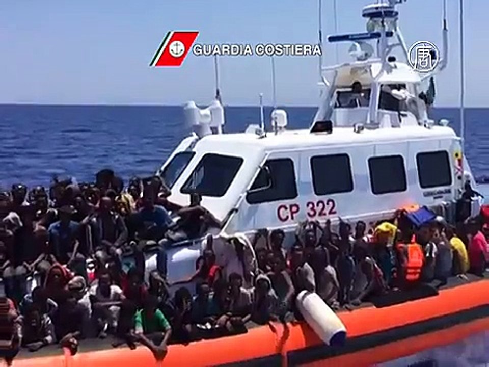 На Средиземном море спасли 2000 беженцев