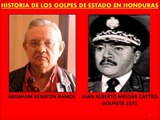 Golpe Estado Honduras, Historia Golpes Estado en el pais desde 1956 al 2009