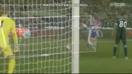 Bale Amazing Header Chance  Manchester City 0-2 Real Madrid HD