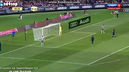 Bale Big Chance To Score Man City 0-2 Real Madrid