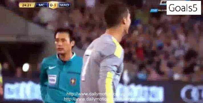 Cristiano Ronaldo Goal Manchester City 0 - 2 Real Madrid International Champions Cup Friendly 24-7-2015