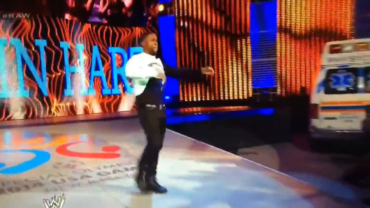 Kevin Hart on WWE Monday Night Raw