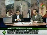 Bolivia: Gobierno denuncia red de poder y saqueo en la Prefectura de Pando, recursos IDH destinados a comites cívicos, medios de prensa, grupos de choque, etc 3/5