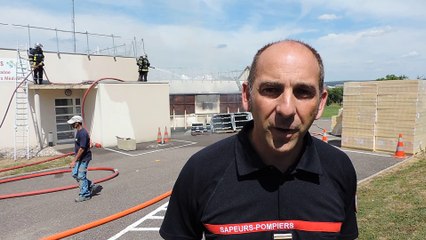 VESOUL : LE FEU CHEZ LES...POMPIERS