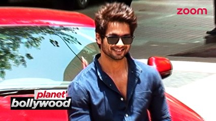 Shahid Kapoor's temporary tattoo for his next - Bollywood Gossip