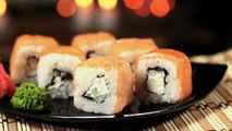 Stock Footage - Traditional Japanese Food Sushi | VideoHive