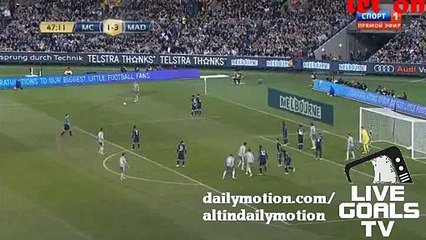 Ronaldo Amazing Powerful Shoot  Man City 1-3 Real Madrid