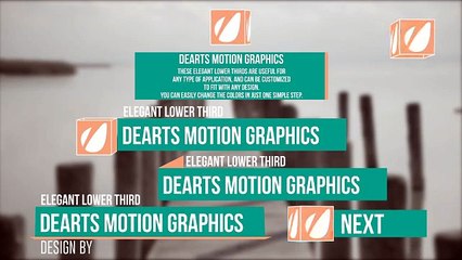 After Effects Project Files - 3D Elegant Lower Third - VideoHive 7612588