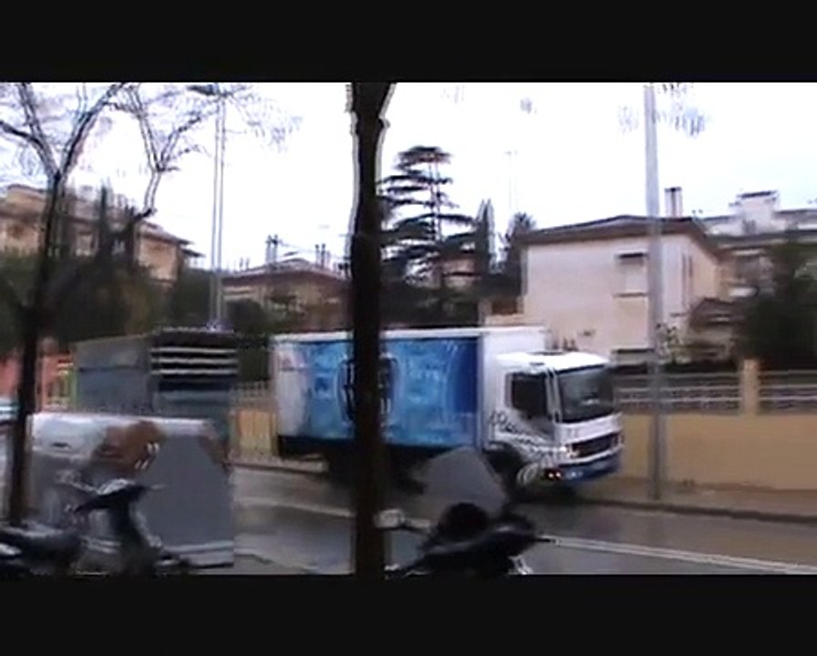 Nieve en Horta, Barcelona