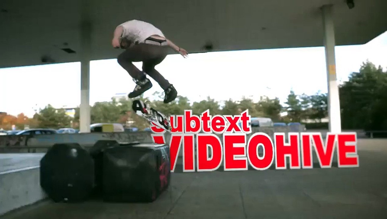 After Effects Project Files - Stock Skateboard - Motion Tracked Text Elements - VideoHive 7615259