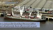 First ship and cranes arrive at brand new port