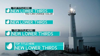 After Effects Project Files - Clean Lower Thirds - VideoHive 7632308