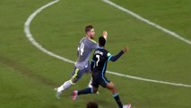 Raheem Sterling PENALTY FOUL Sergio Ramos Handball Manchester City vs Real Madrid