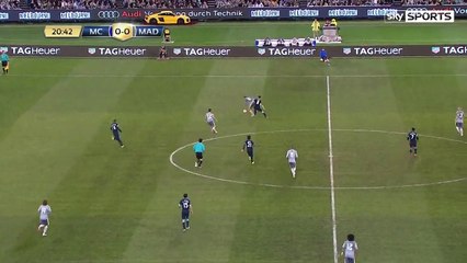 Karim Benzema Acrobatic Finish vs Manchester city (international champions cup 2015)