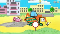 Wielka Betoniarka Bajki Dla Dzieci Auta samochody Maszyny budowlane cartoons for kids!