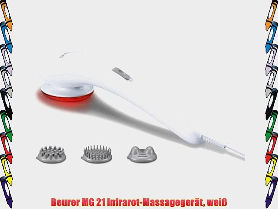 Beurer MG 21 Infrarot-Massageger?t wei?