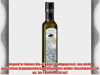 Argand'or Reines Bio-Argan?l handgepresst aus nicht ger?steten Argannusskernen besonders milder