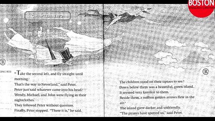 English listening practice - Audio Picture Stories - Beginner level - Peterpan