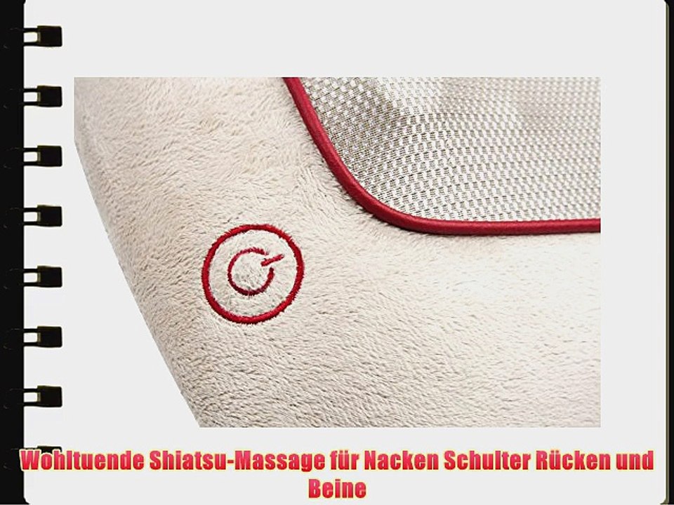 Medisana MC-81E Ecomed Shiatsu Massagekissen