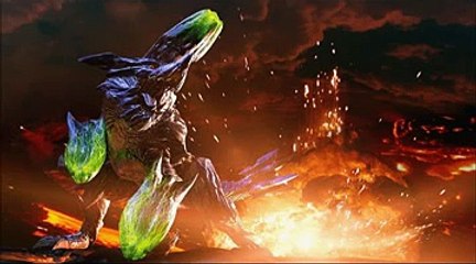 【アレンジ】モンスターハンター　ブラキディオスBGMピッチ↑「剛き紺藍」
