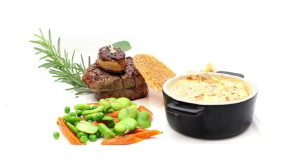 En cuisine avec Hervé Perrasse de l'Auberge de Cheval Blanc