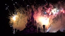 Feu d'artifice du nouvel an 2012 à Disneyland Paris [HD]