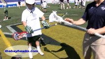 How to Face Off A BayHawk Lacrosse Training Clinic on iLacrosse Television