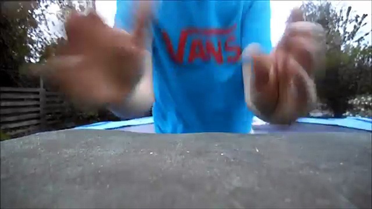 trampolin skate bording