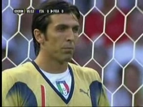 Penalty Zinedine Zidane France - Italie