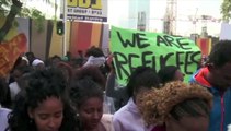 Israël - Manifestation d'immigrantes africaines