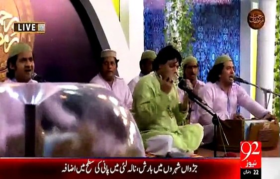 Rehmat e Ramazan – 22 Ramazan – Sehr – Qawwali – Haleema Mainu Naal Rakh Le – 10-JULY-15 – 92 News HD
