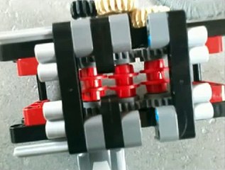 lego 6 speed gearbox with build instructions