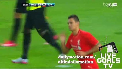 Adam Lallana Amazing Chance Malaysia 1-0 Liverpool