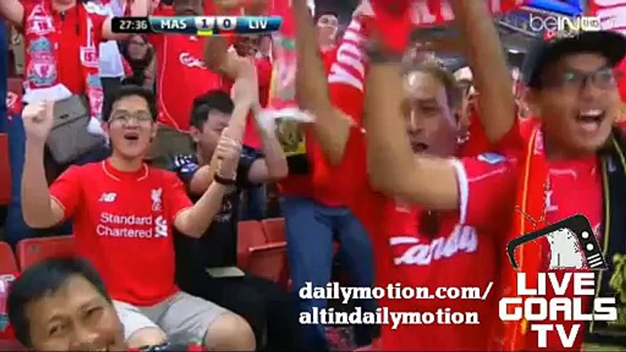 Jordon Ibe Amazing Goal Malaysia 1-1 Liverpool