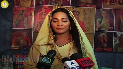 Maharani Jayvanta's back on "MAHARANA PRATAP" TV SHOW ON LOCATION