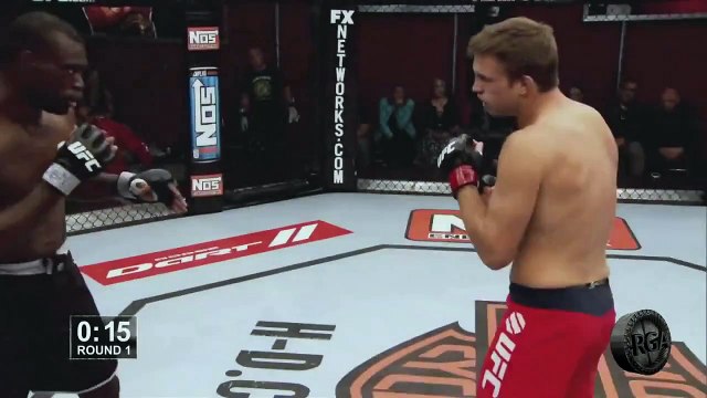 Uriah Hall Vs. Adam Cella Spinning Hook Kick KO [HD]