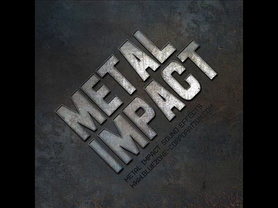 Metal Impact Sound Effects - Sample Library